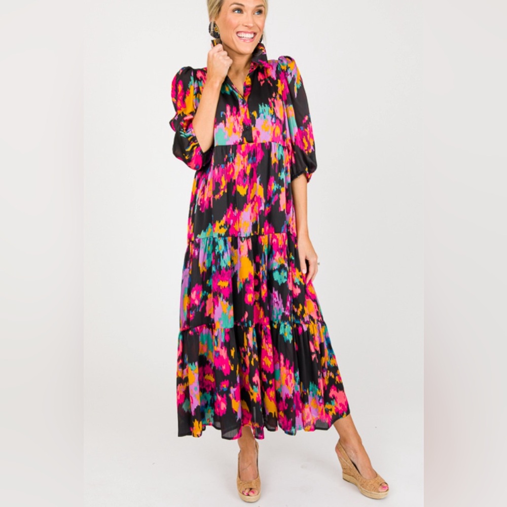 TCEC Dinner Plans MIDI Dress